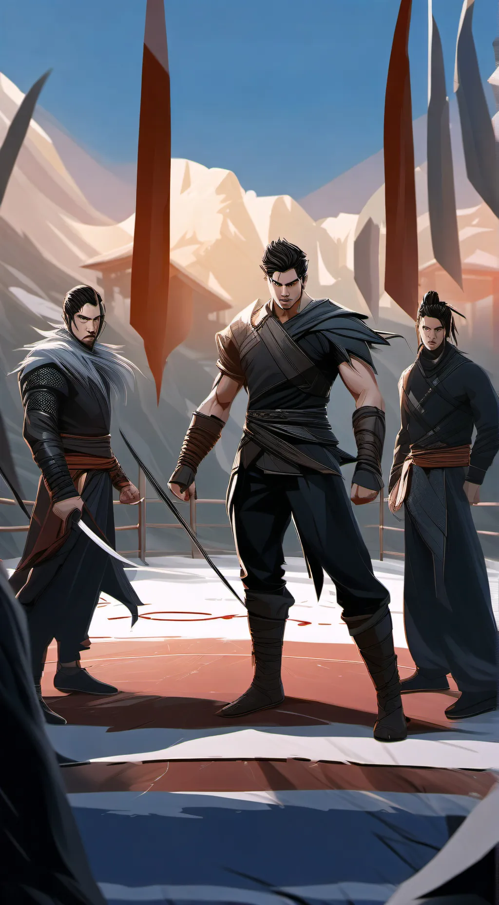 ai character: FANDOM FIGHT😱 background