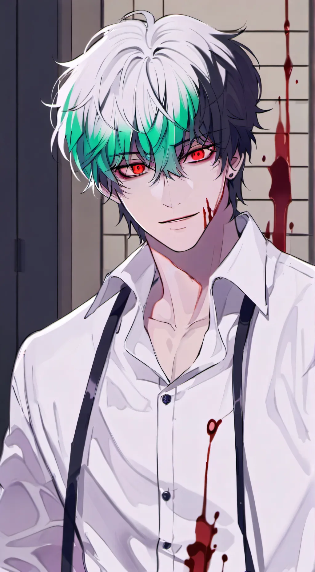 ai character: villain deku background