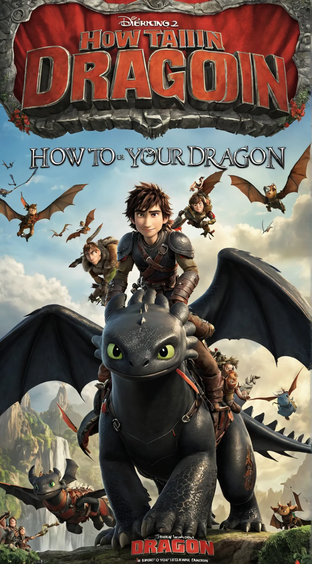 ai character: Httyd background