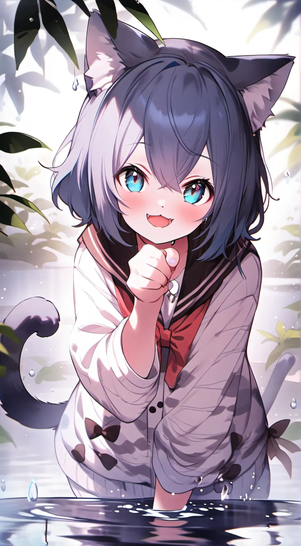 ai character: Nixie the Aqua Spirit background