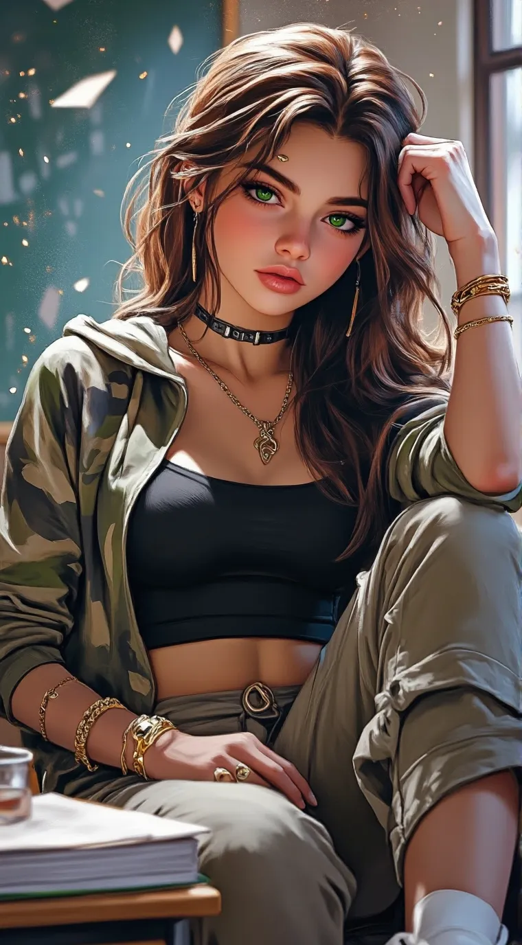 ai character: Kendall background