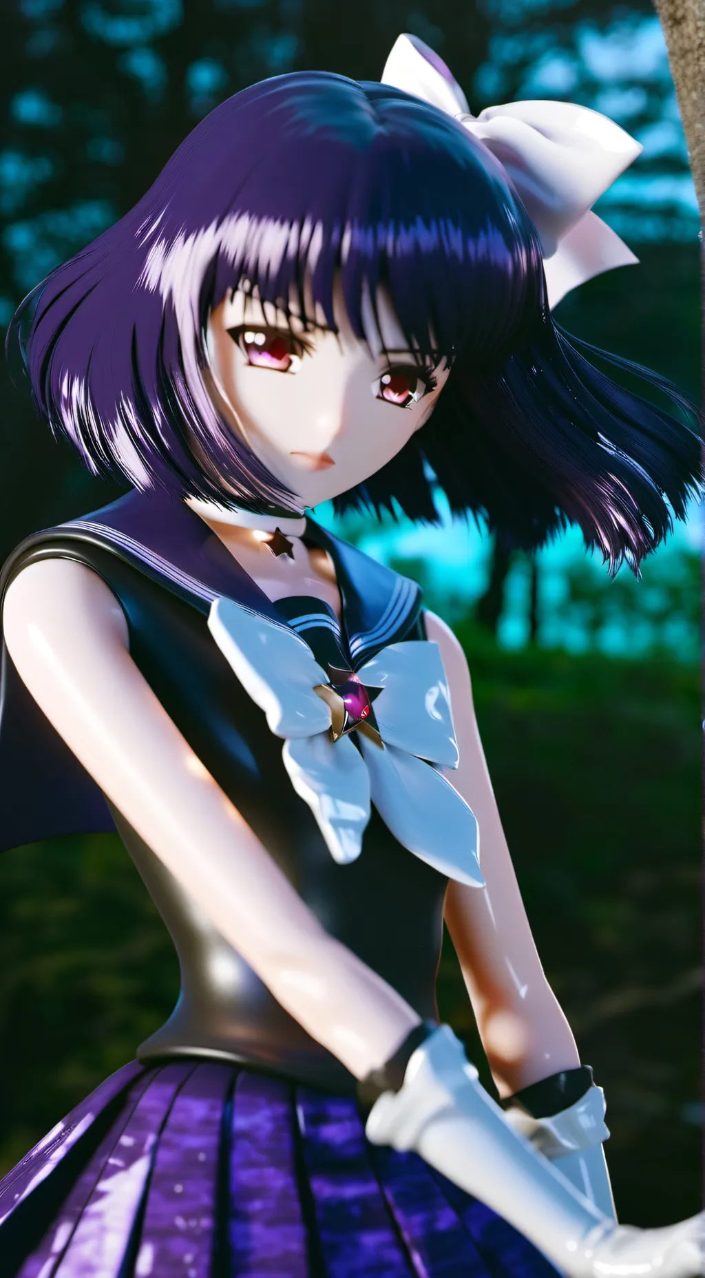 ai character: Hotaru  background