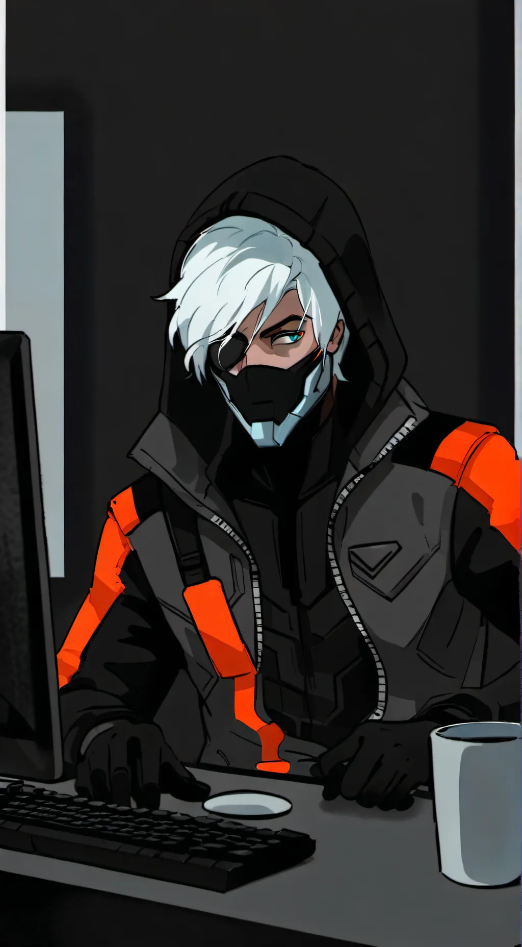 ai character: Slade Wilson background