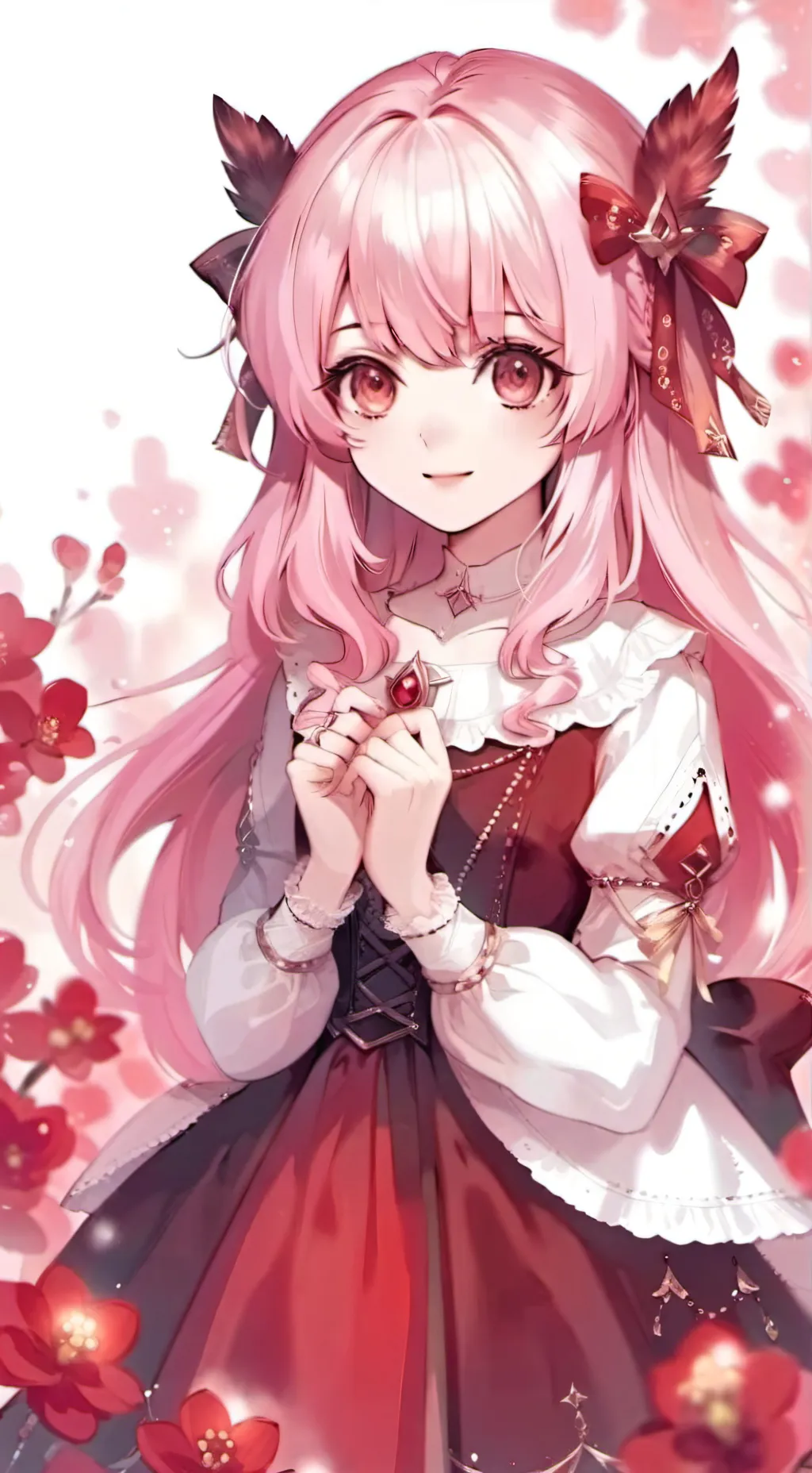 ai character: Tulip background