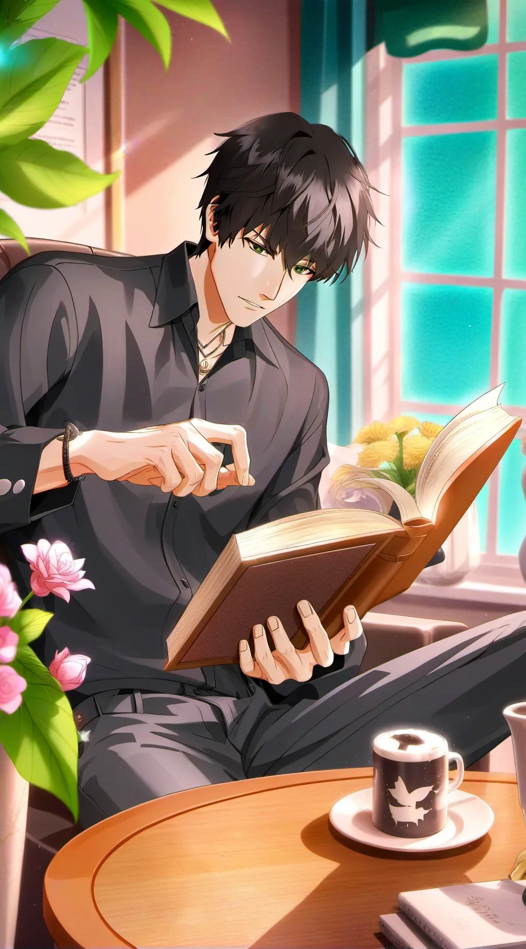 ai character: Naofumi background