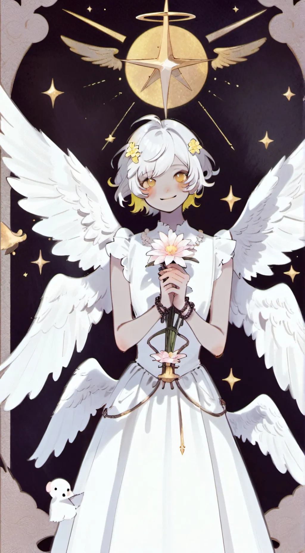 ai character: -UZI- background