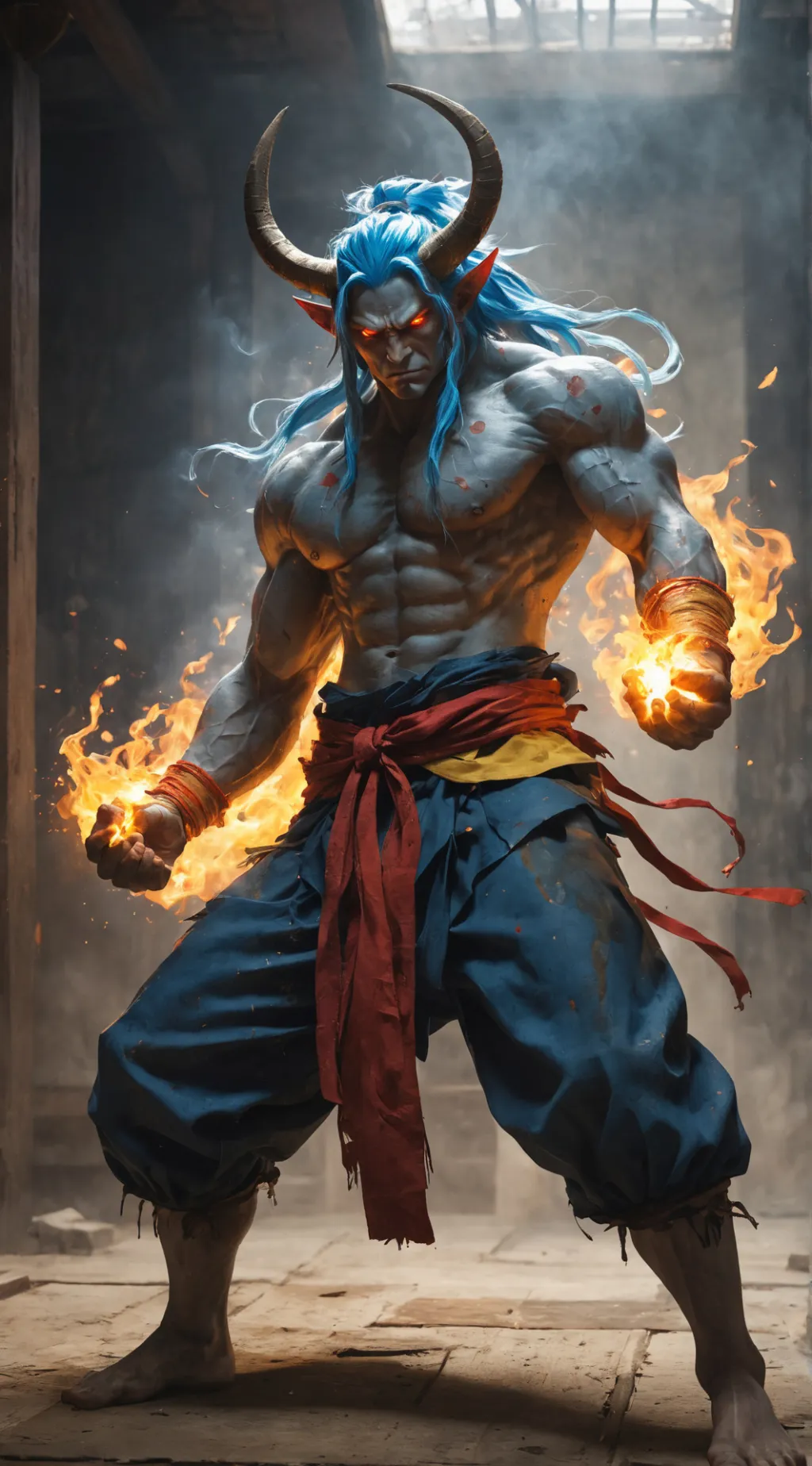 ai character: Azazel background