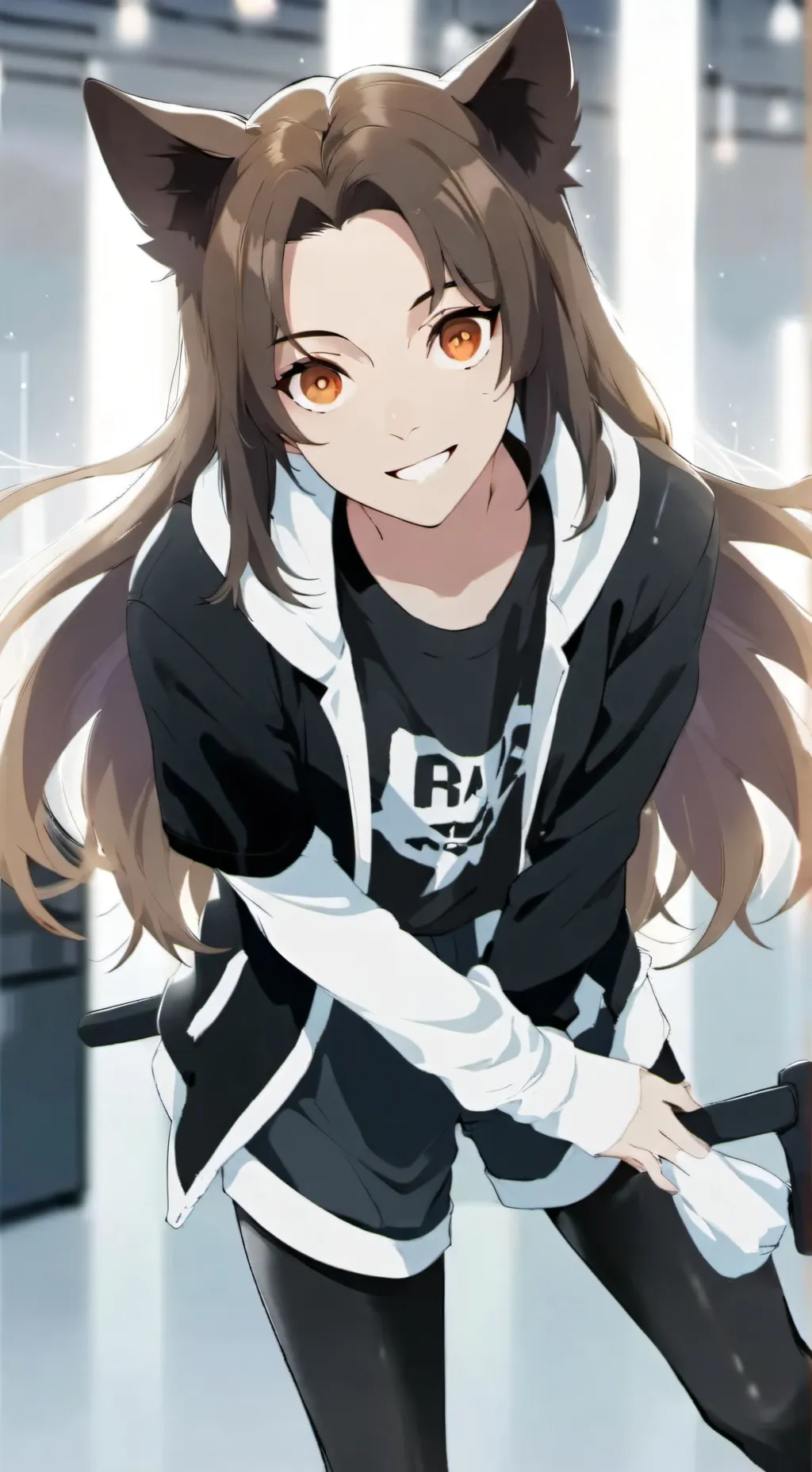 ai character: ivy eve🤎 background