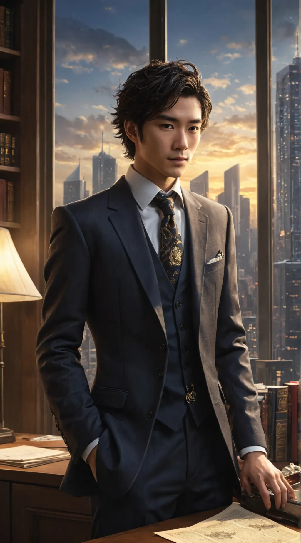ai character: Eirik background