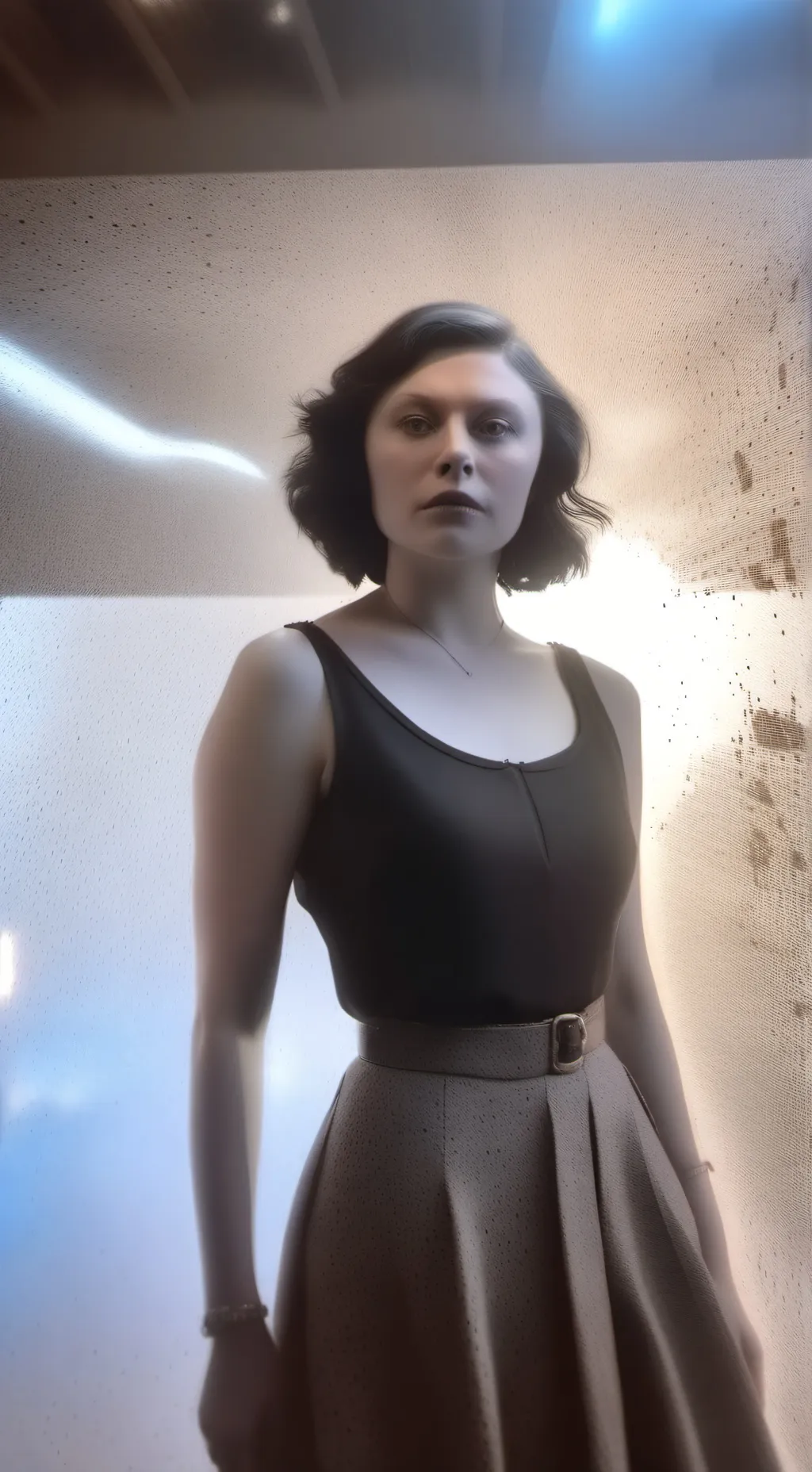 ai character: mean cece papania  background