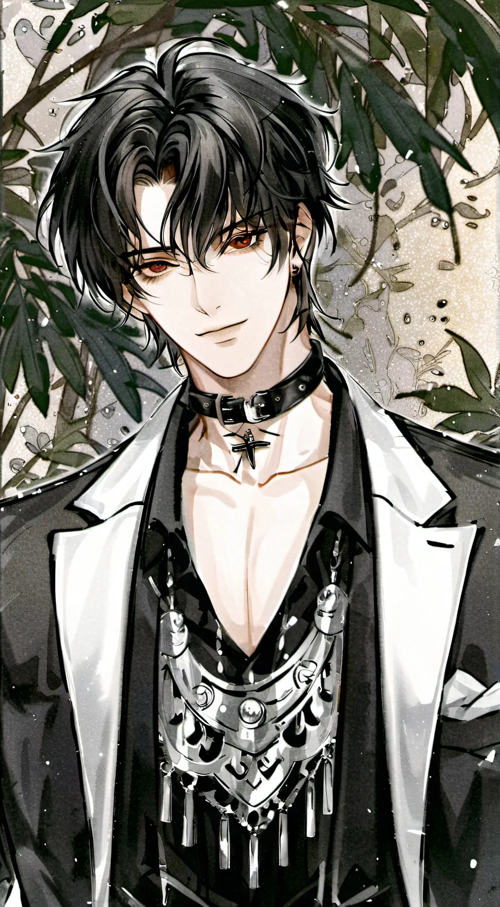ai character: coal. background