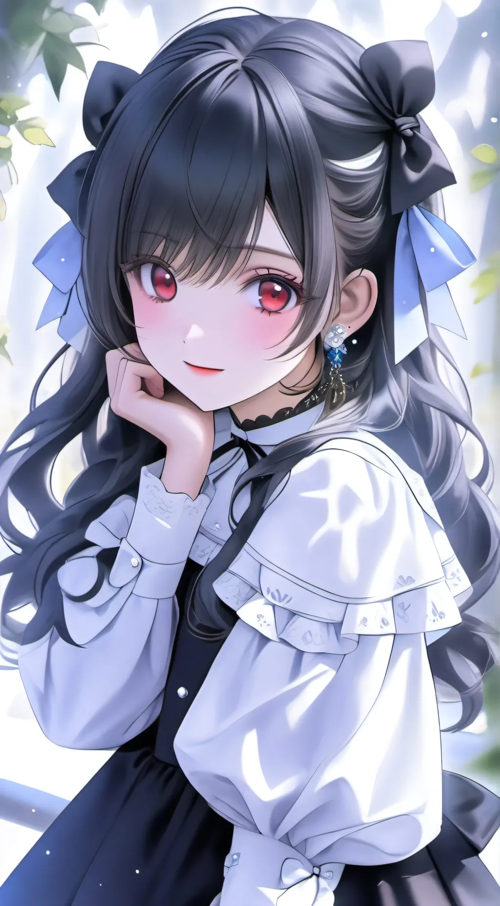 ai character: Ashley background