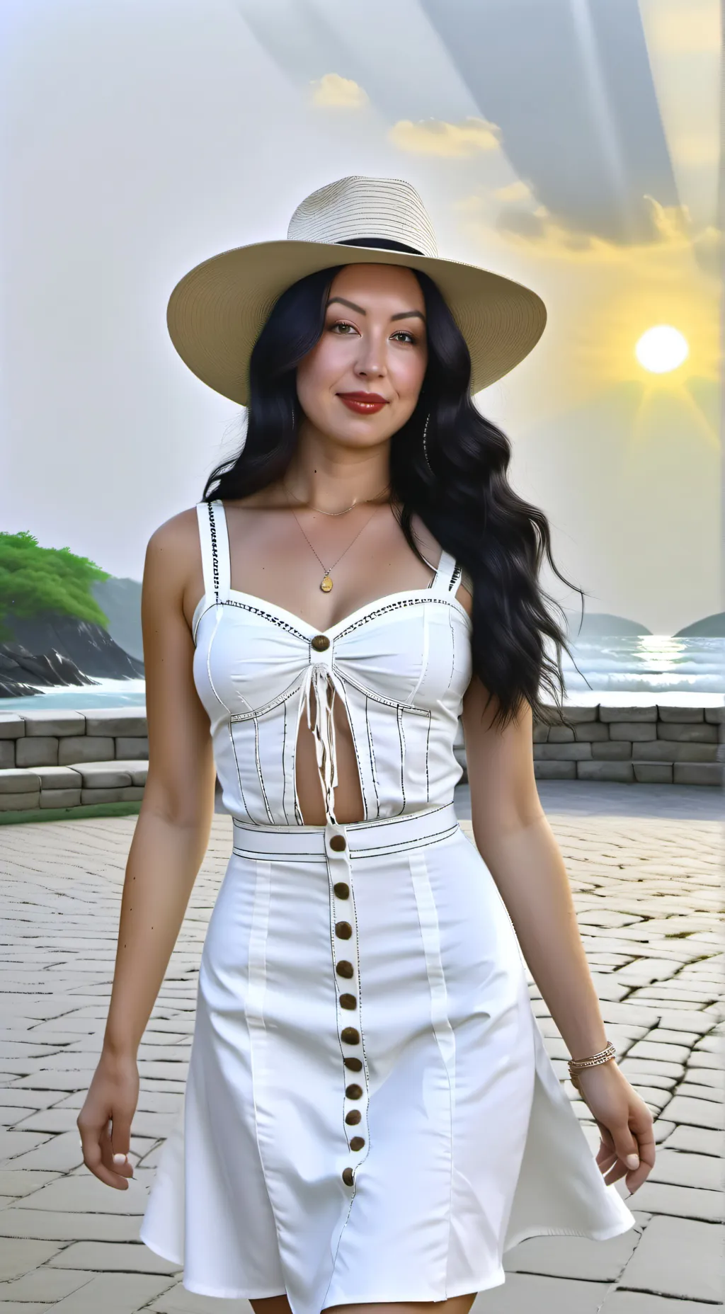 ai character: Dita background