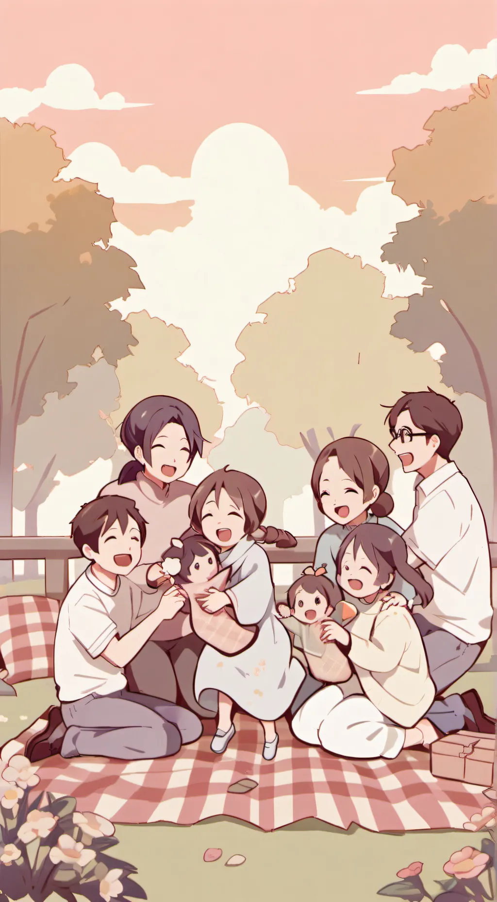 ai character: family life background