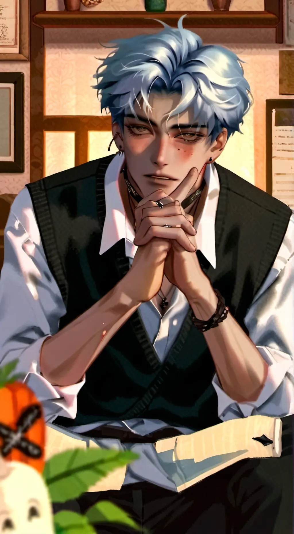 ai character: Kenzeo  background