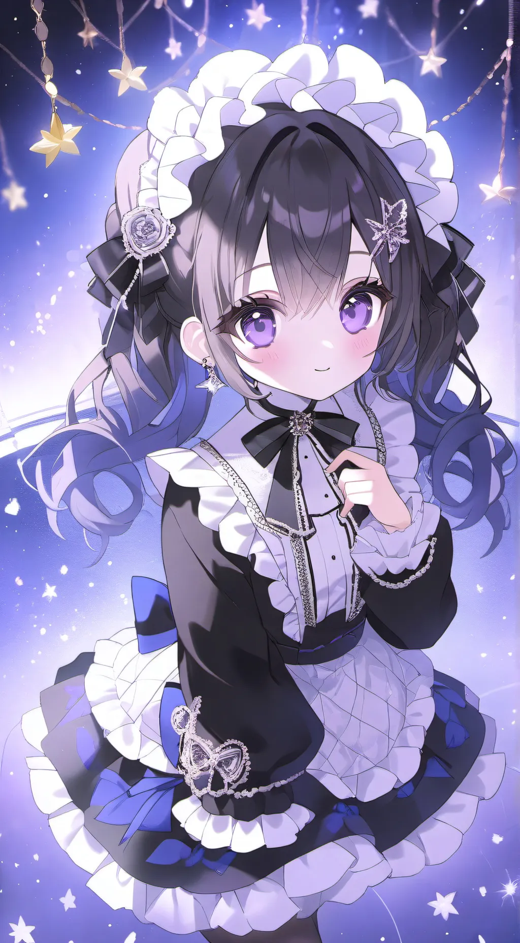 ai character: Royalty check background