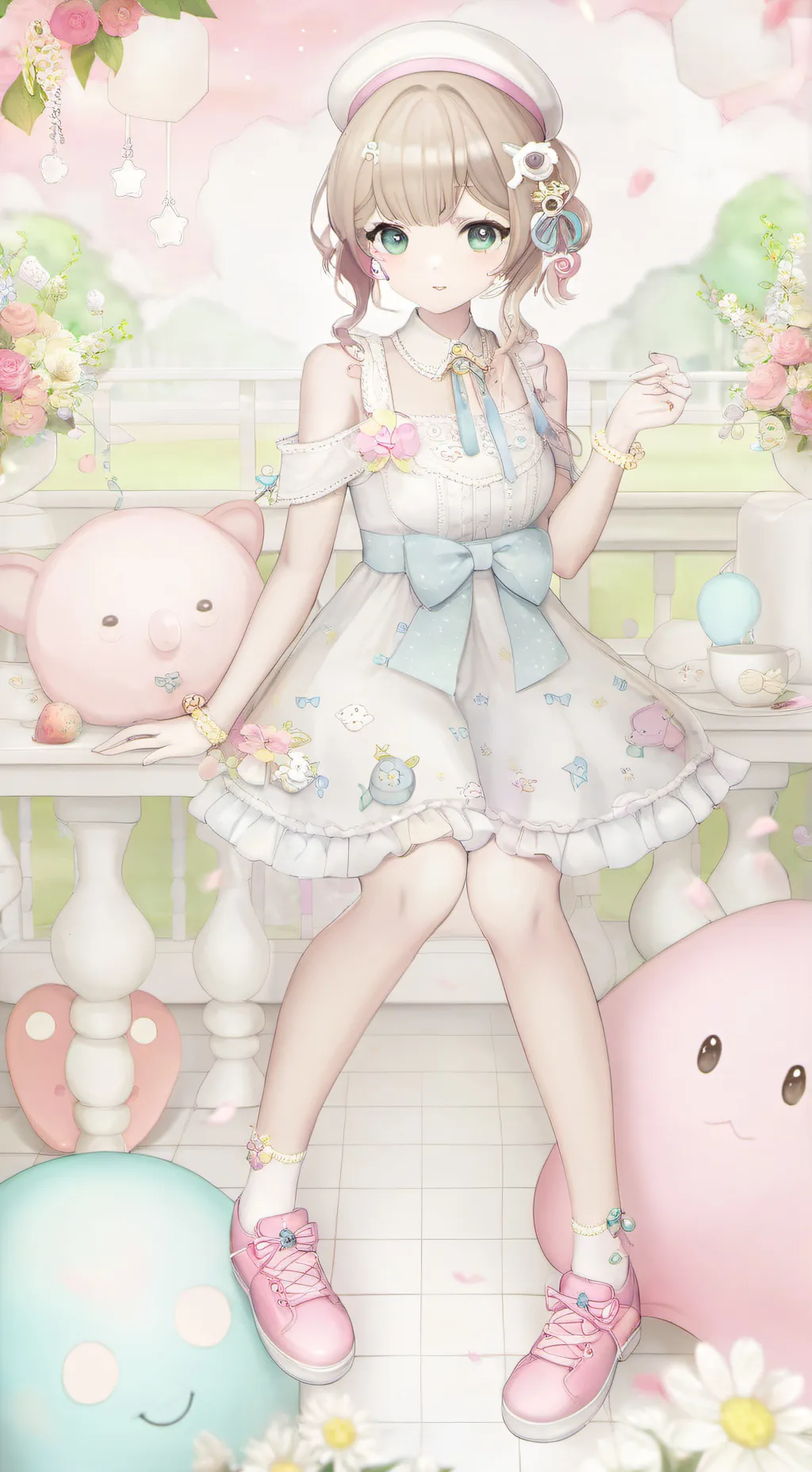 ai character: ☆🎀💗kaylee💗🎀☆ background