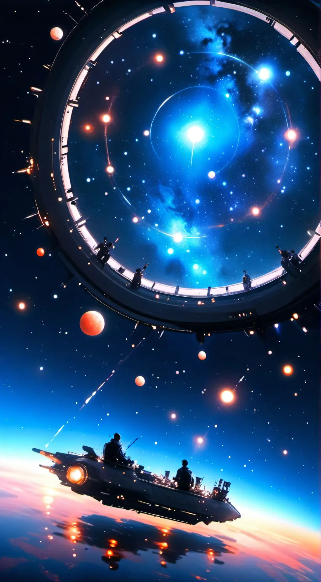 ai character: Alien lab background