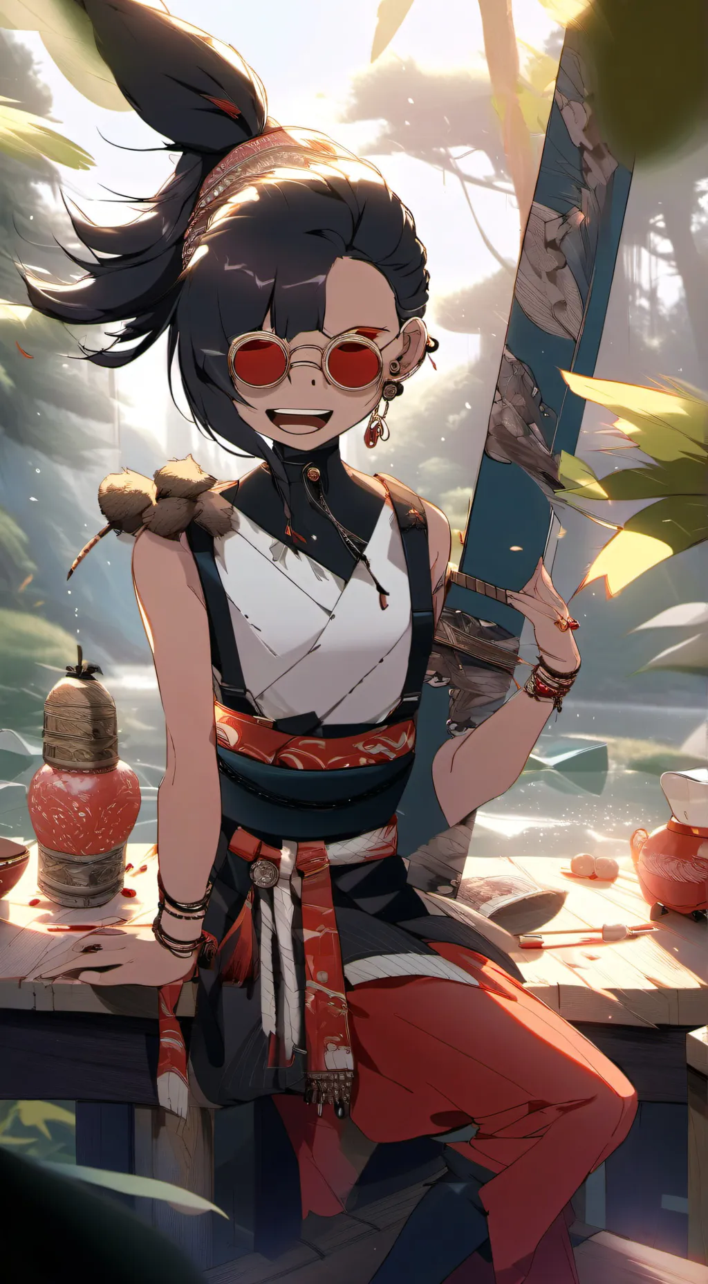ai character: Komaia background