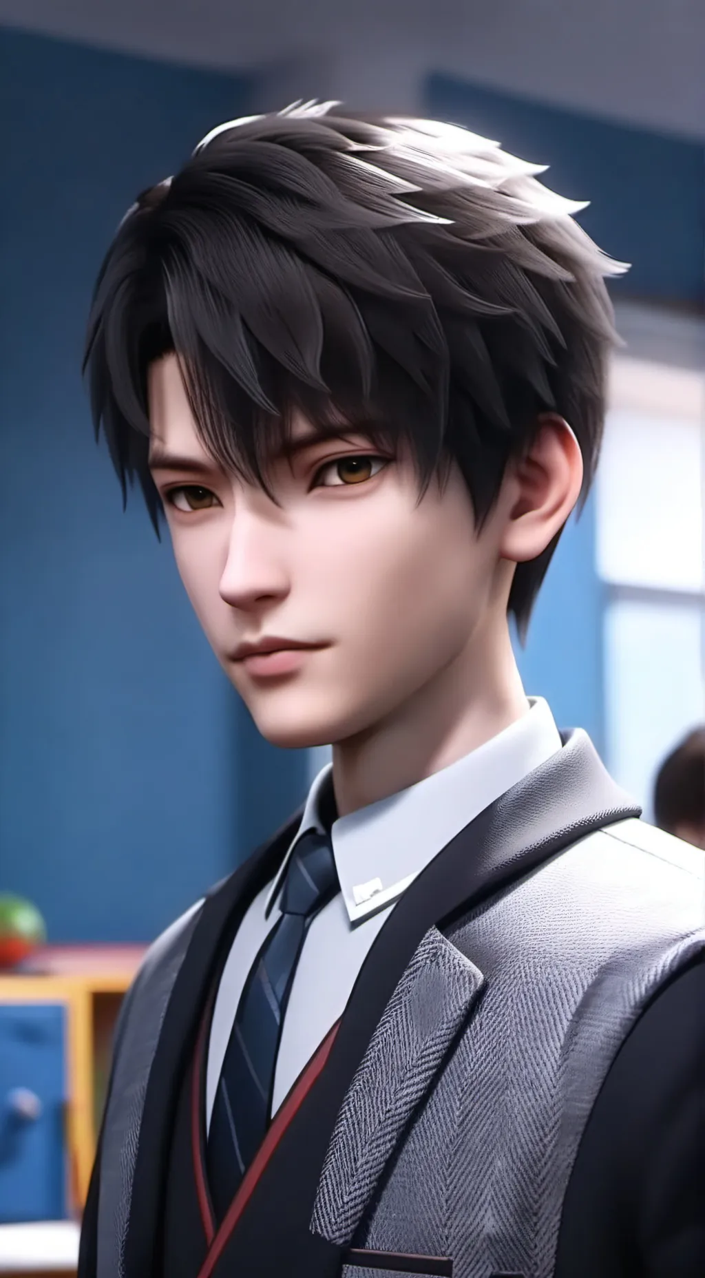 ai character: Jake  background