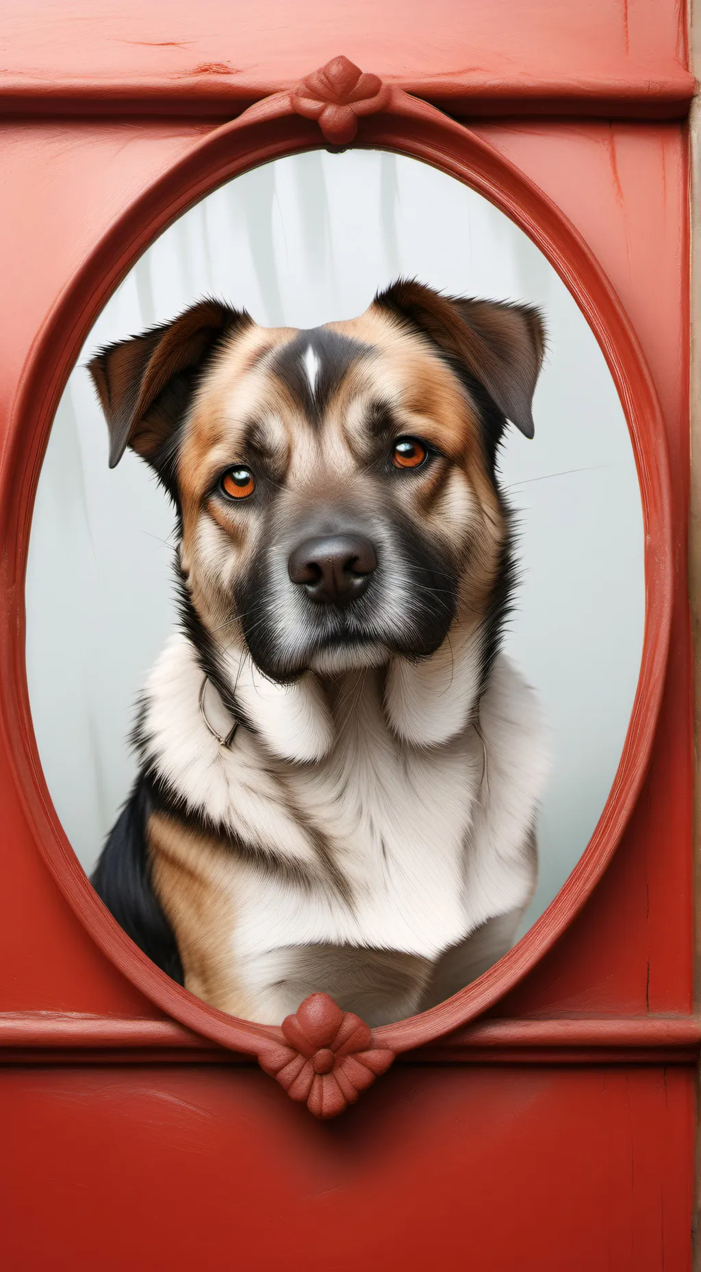 ai character: T-Bone (dog) background