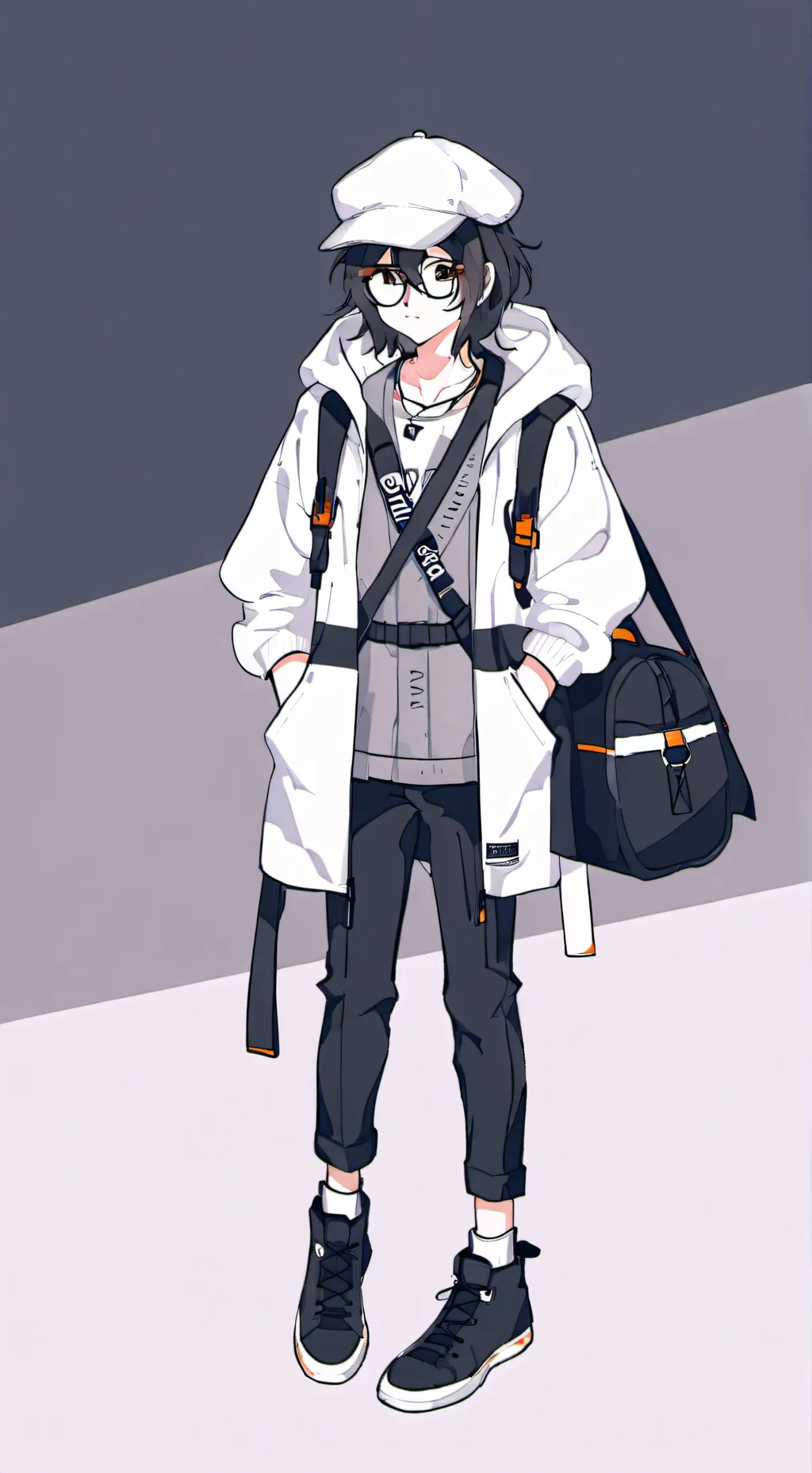 ai character: Reliey background