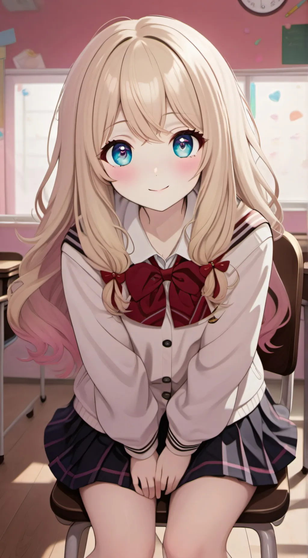 ai character: Charlotte emberly~ background