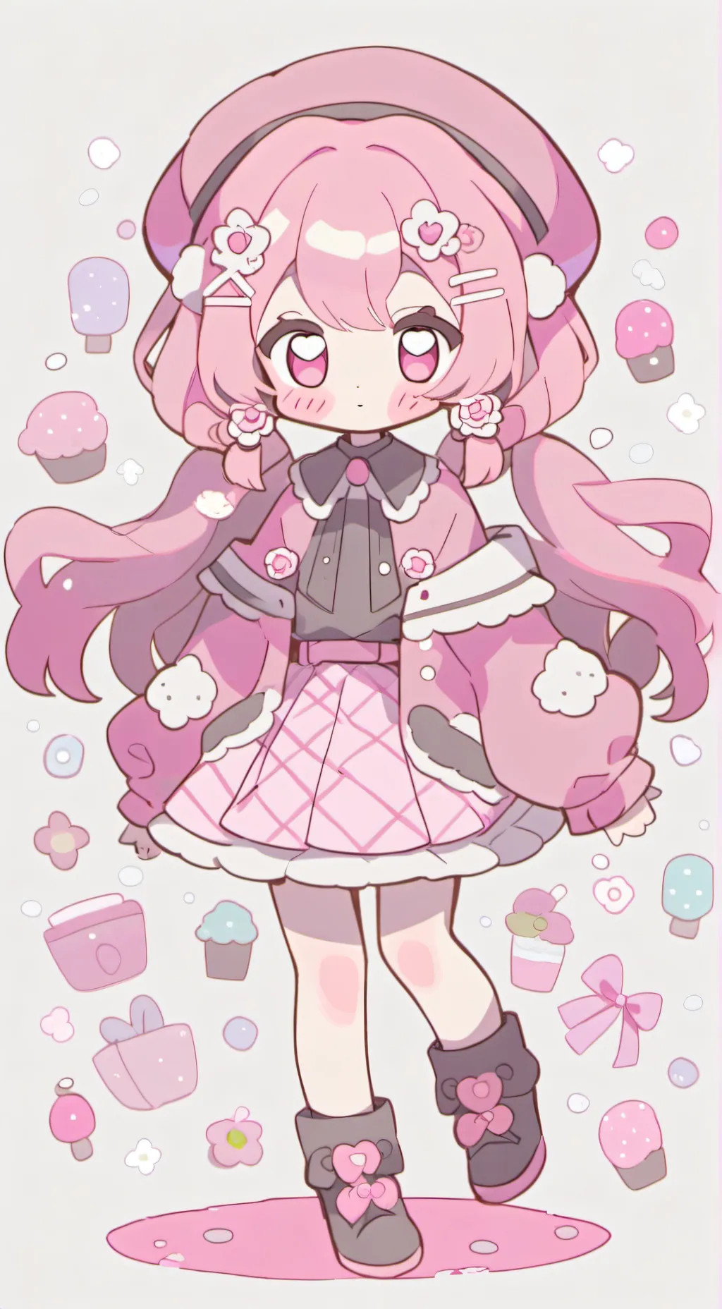 ai character: Poop pile background