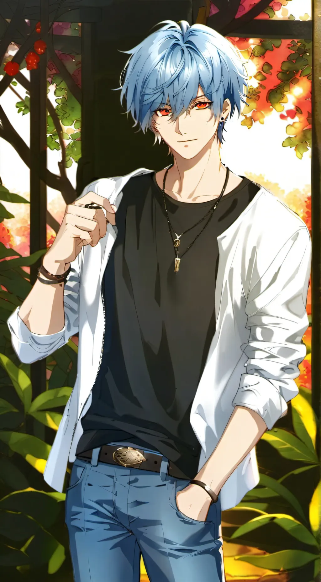 ai character: Кай background