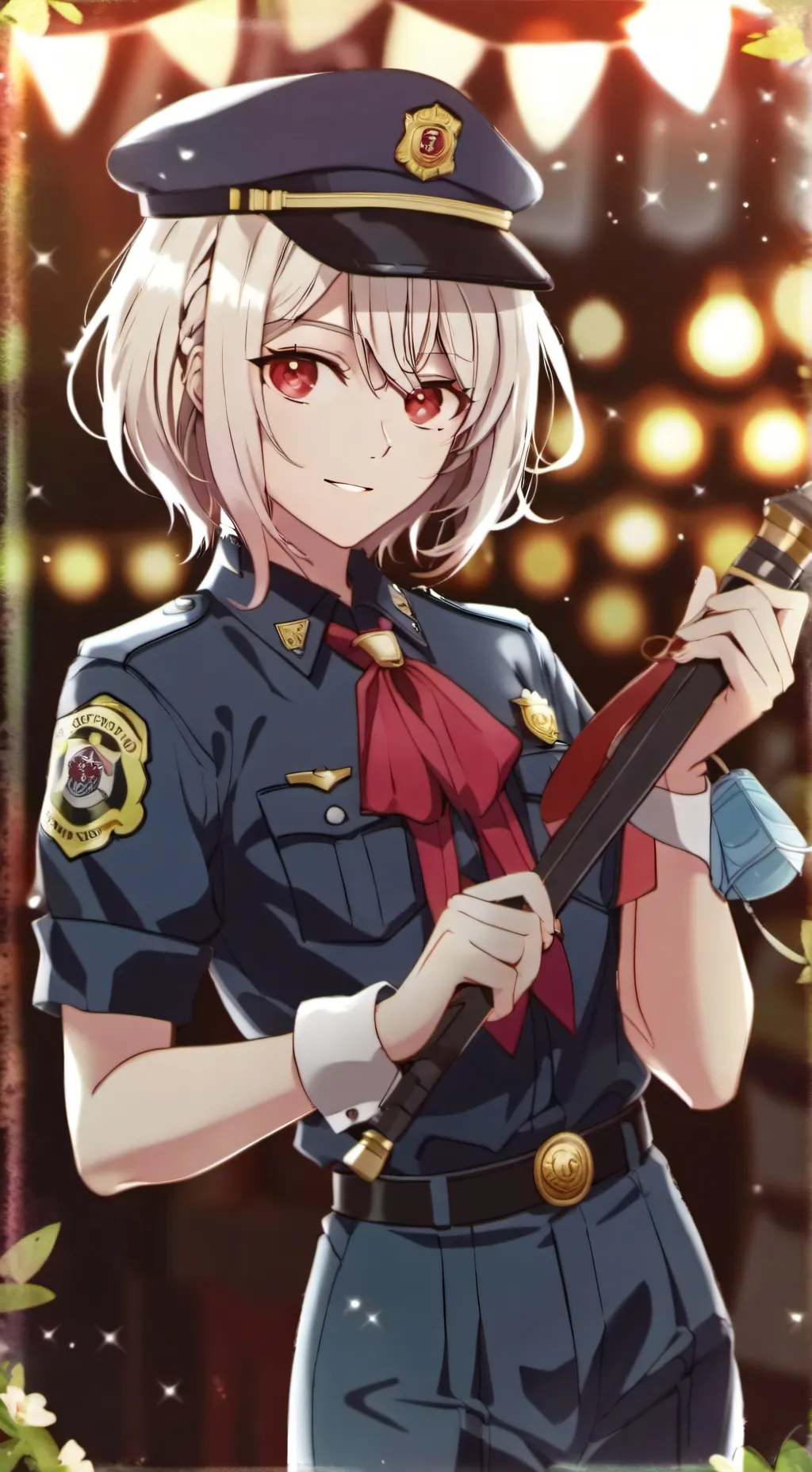 ai character: policia luna background