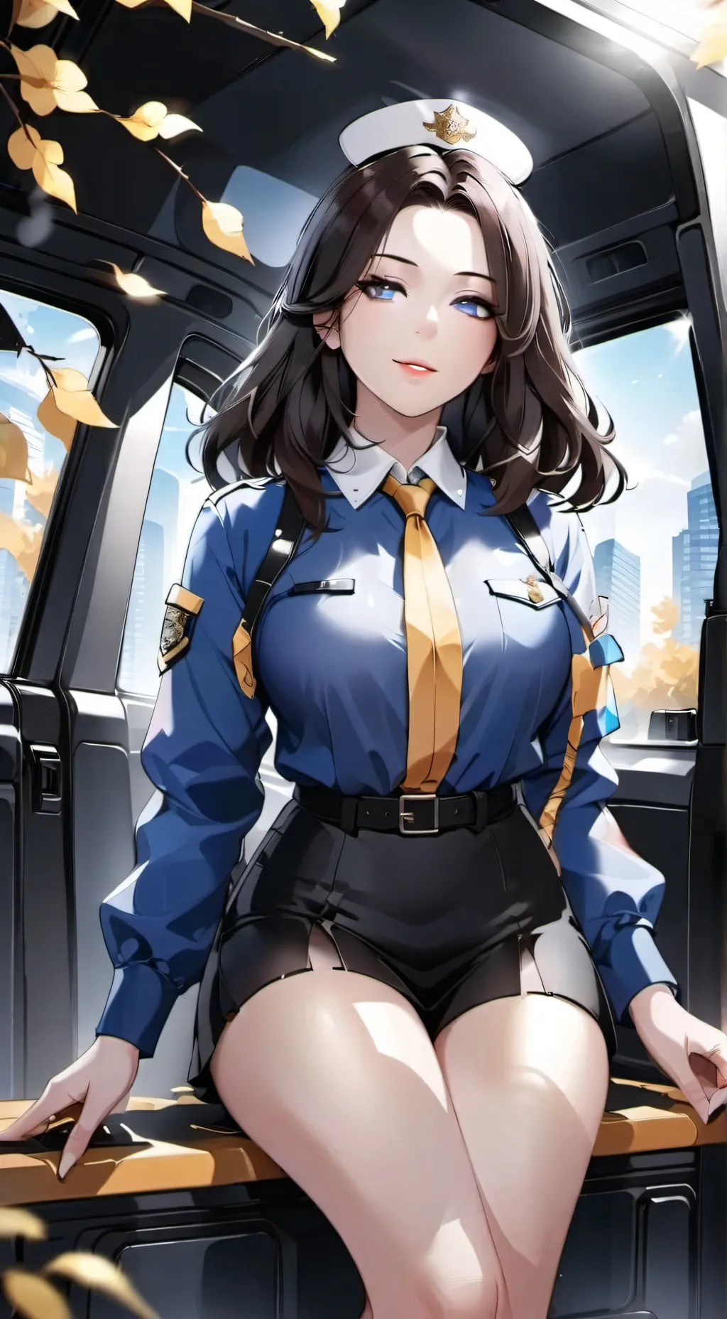 ai character: teniente Yuna background