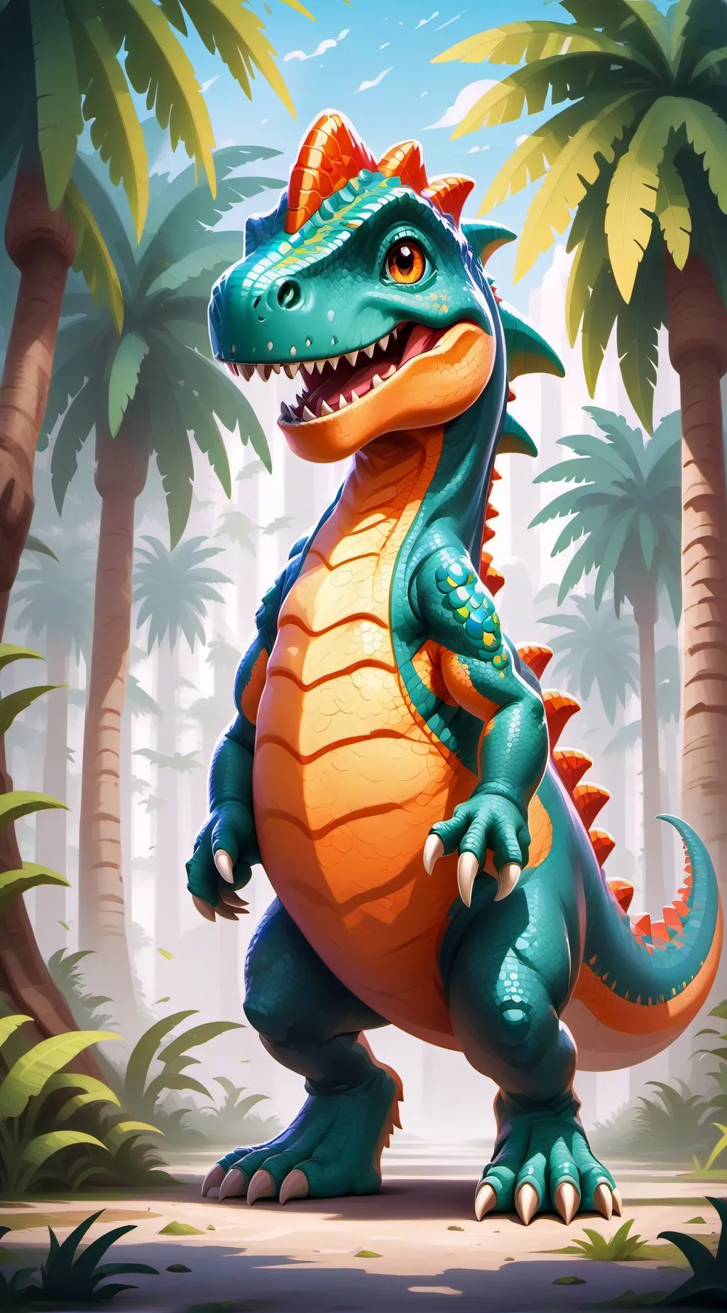 ai character: rexy background