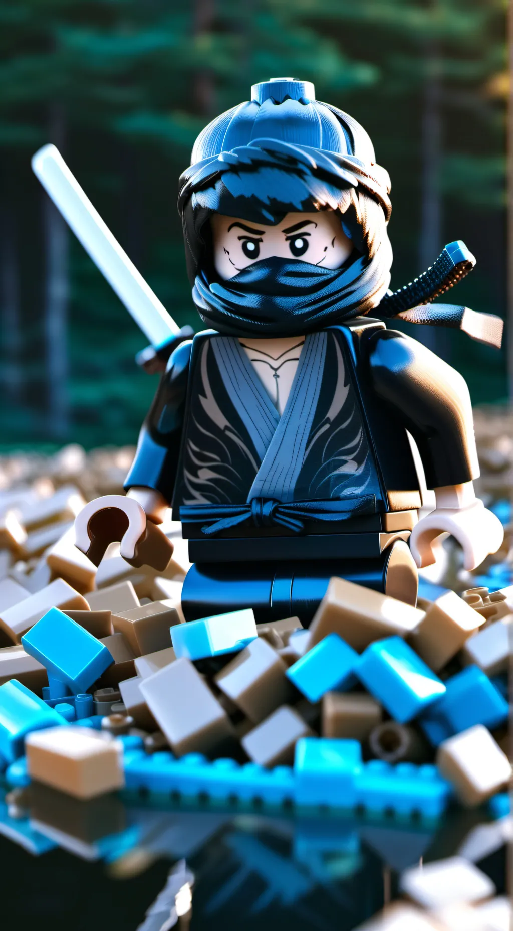 ai character: Ninjago background
