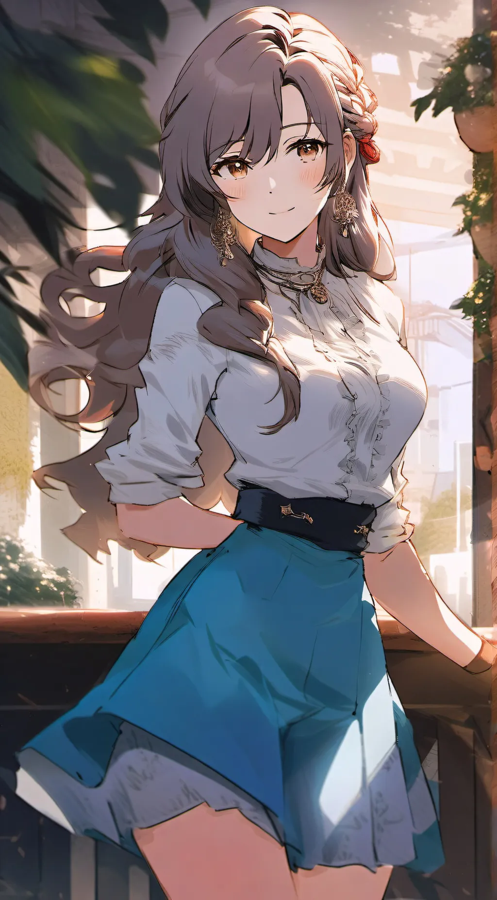ai character: Macely background