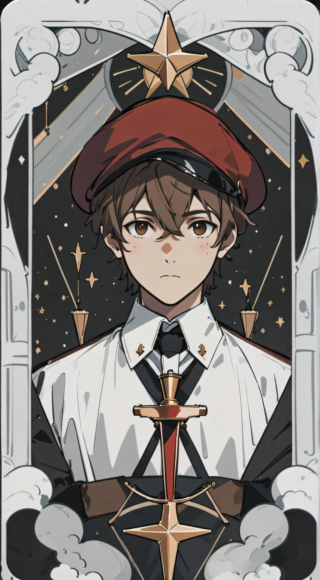 ai character: Benjamin eastwood background