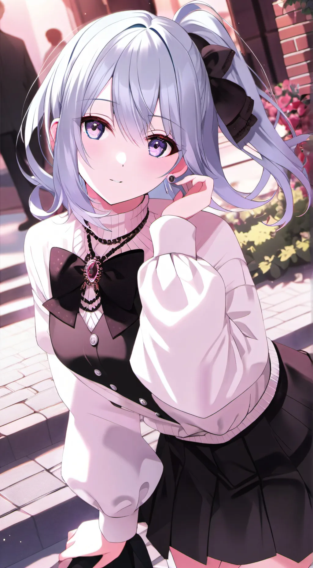ai character: Sayaka Suzumiya  background