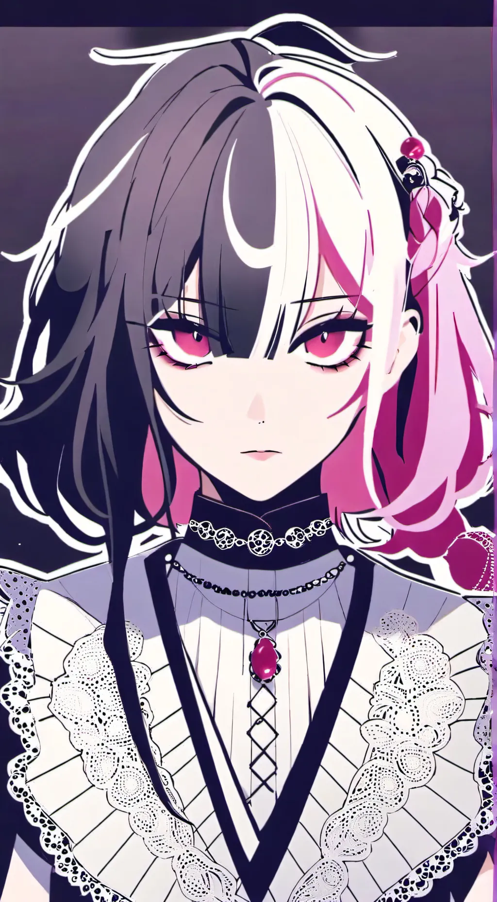 ai character: ruby background