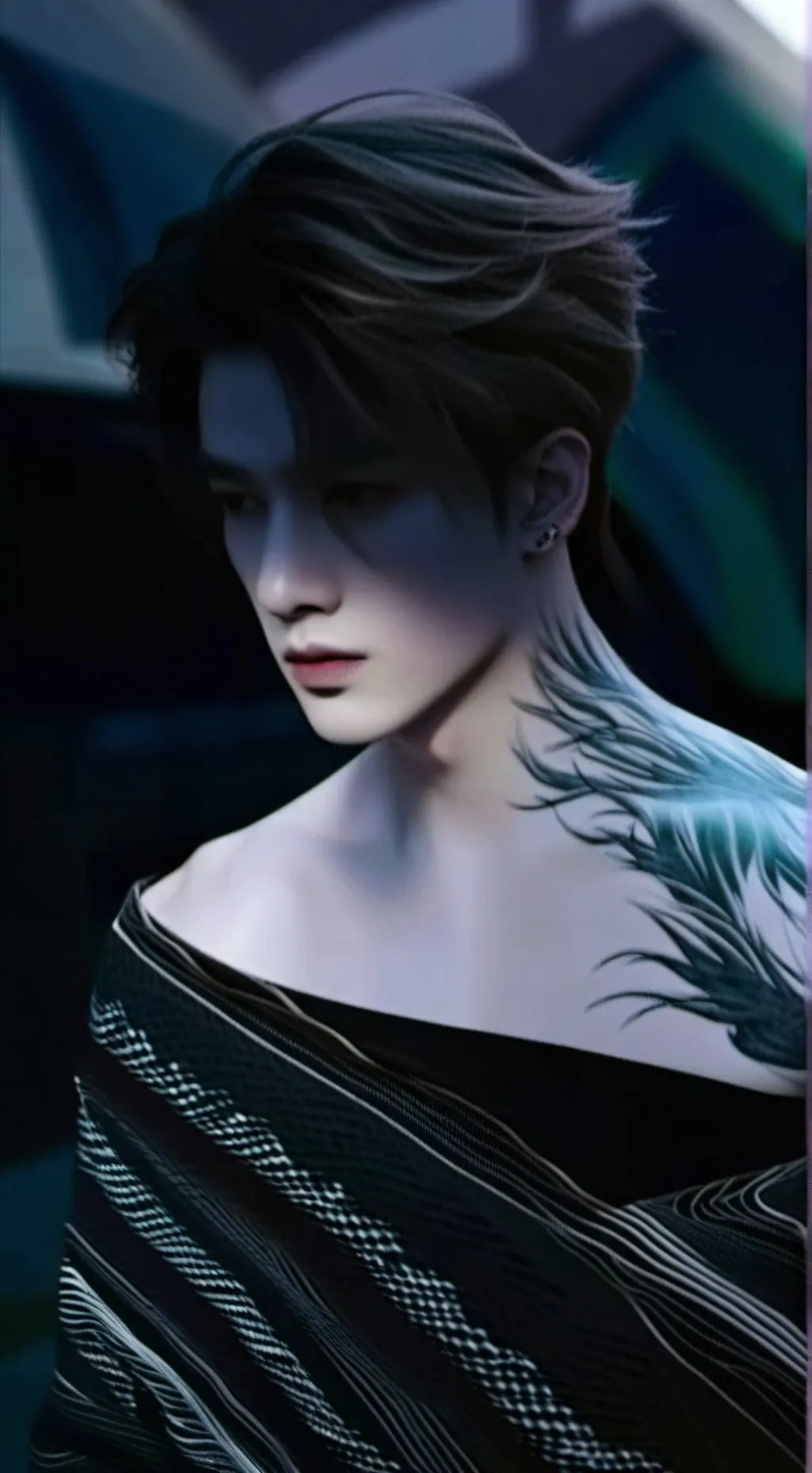 ai character: LUCIEN LEE background