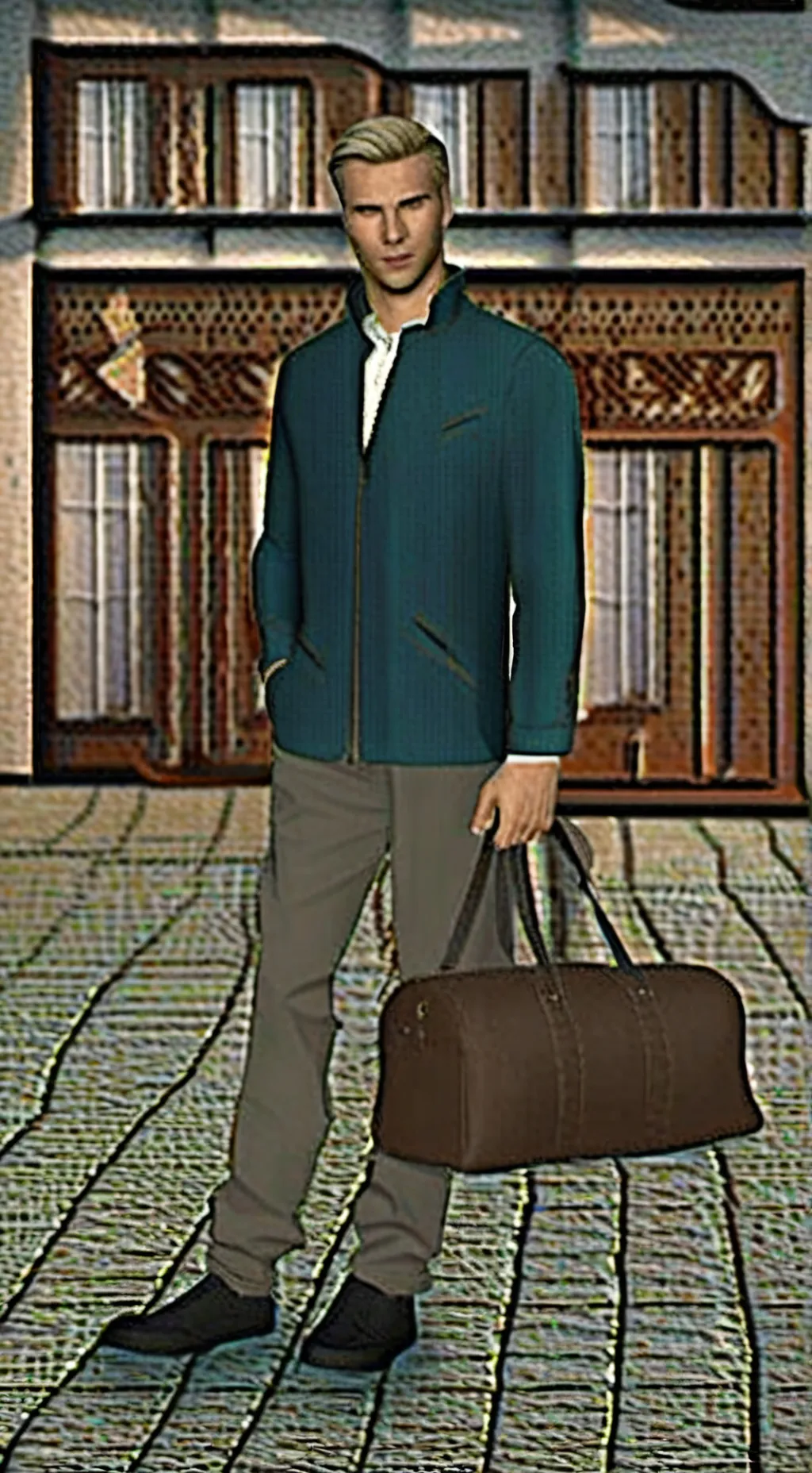 ai character: derby harrington  background