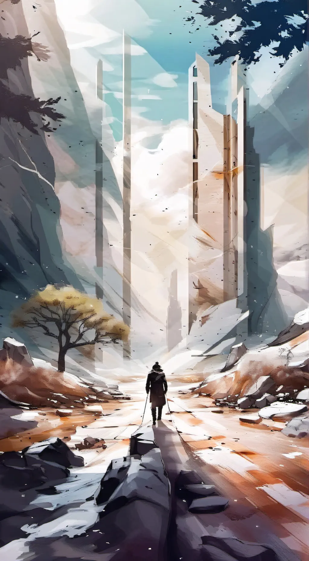 ai character: first enconter  background