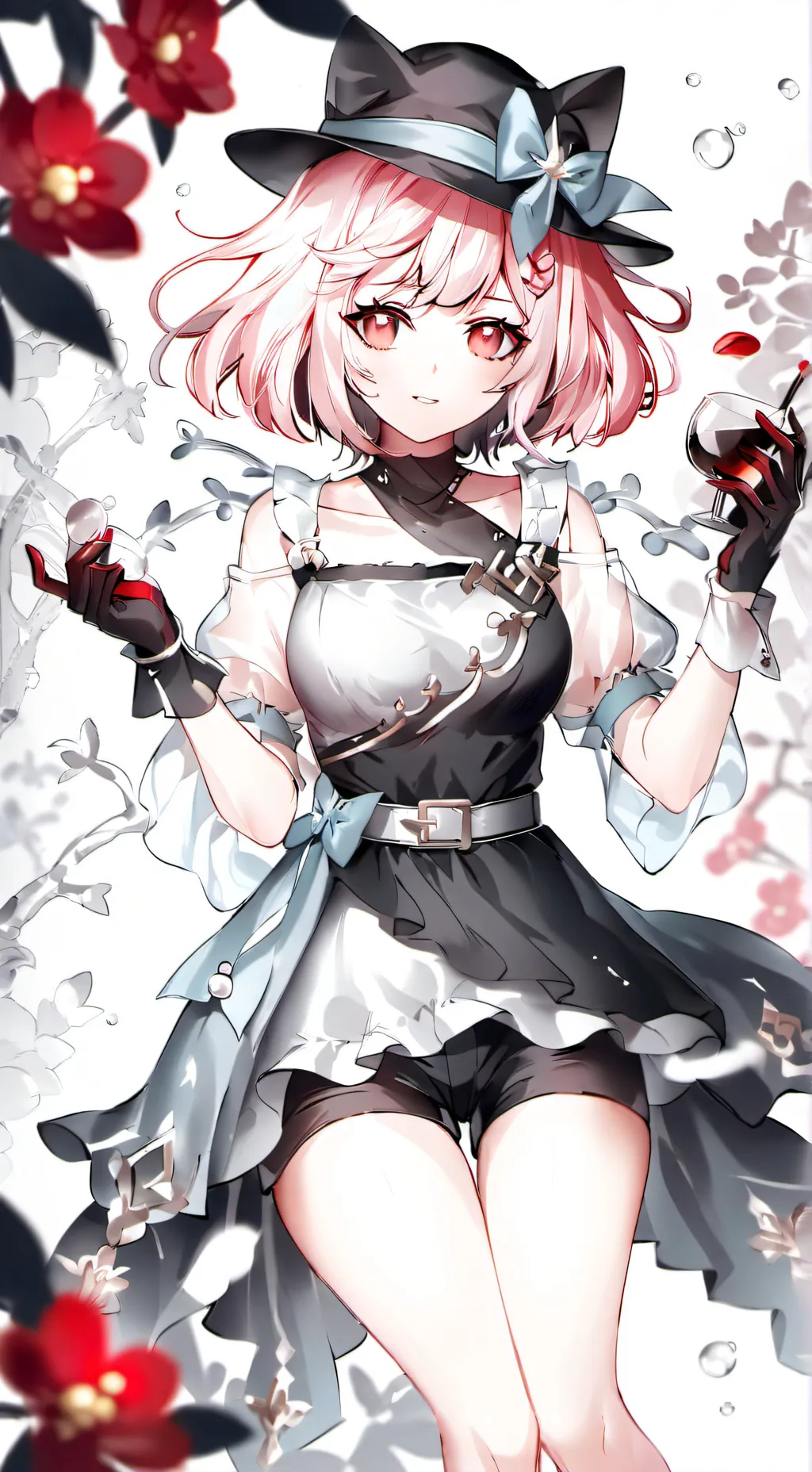 ai character: One Bed background