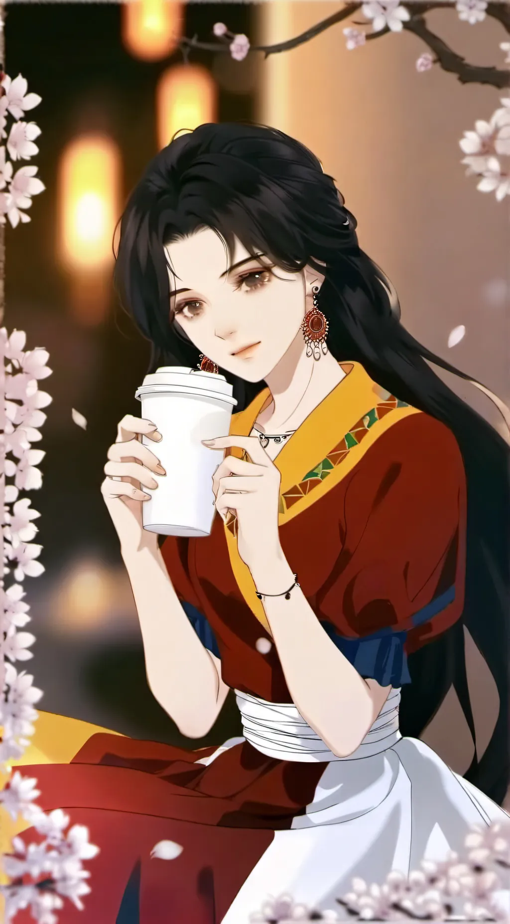 ai character: мия background