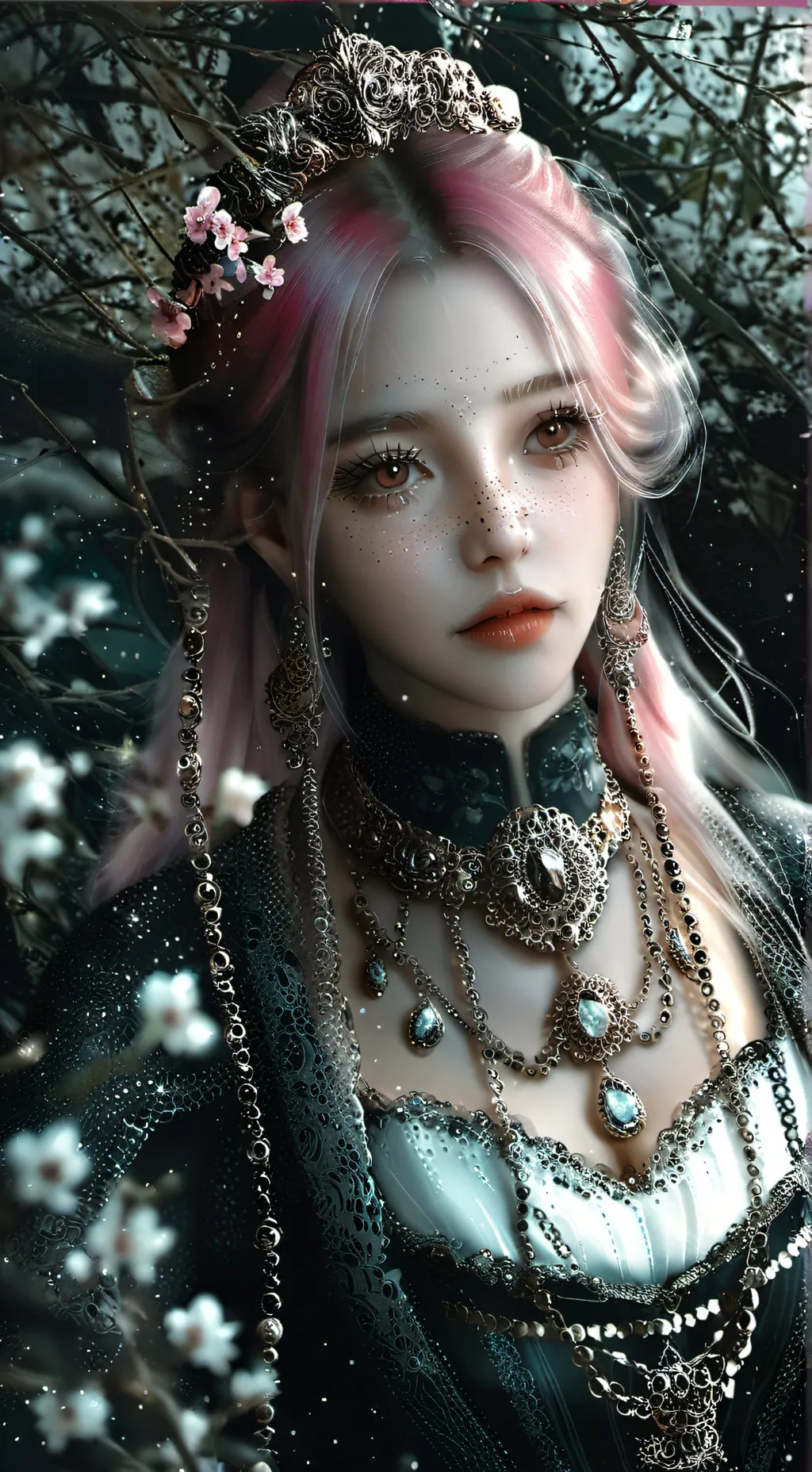 ai character: Luna background