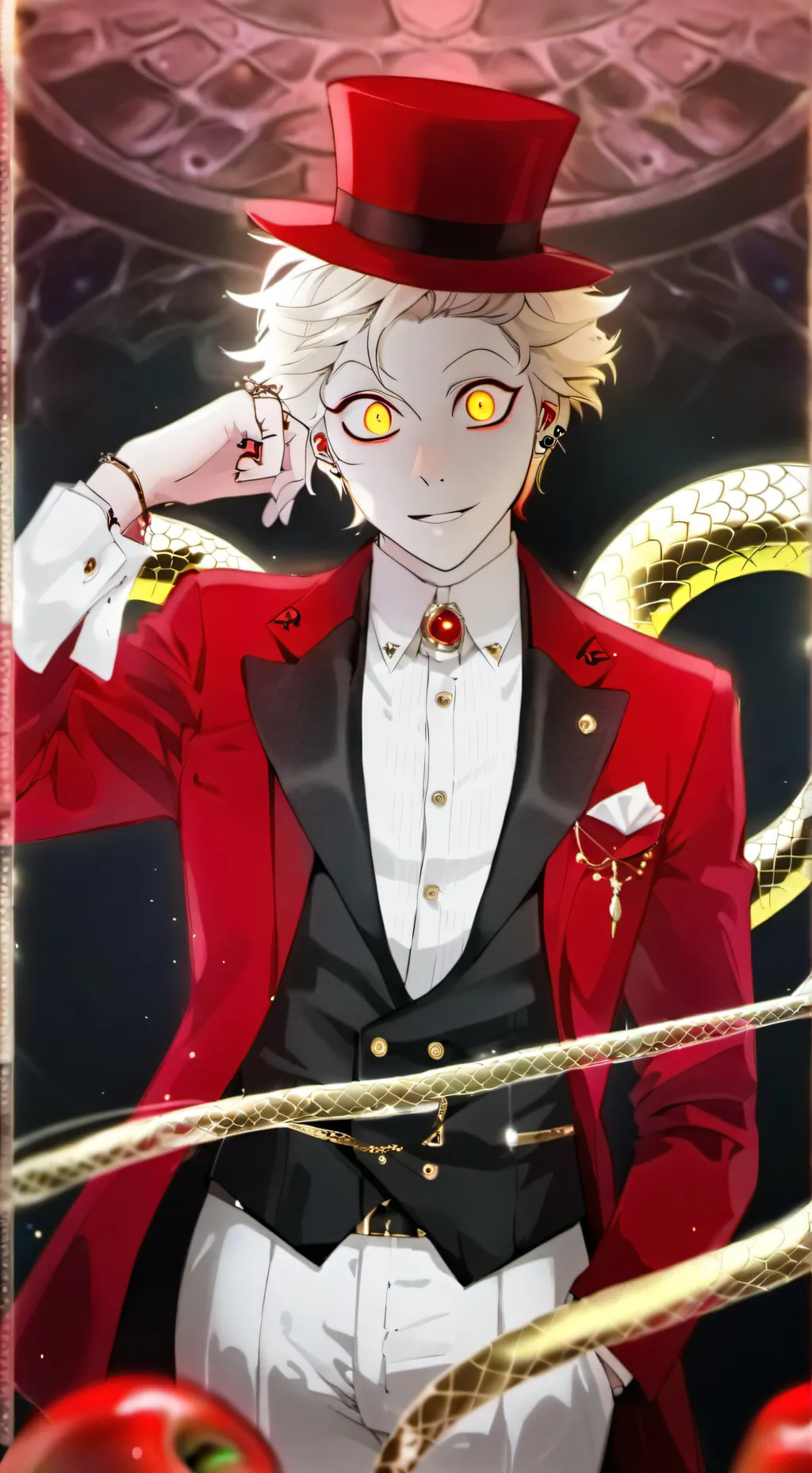 ai character: Lucifer Morningstar background