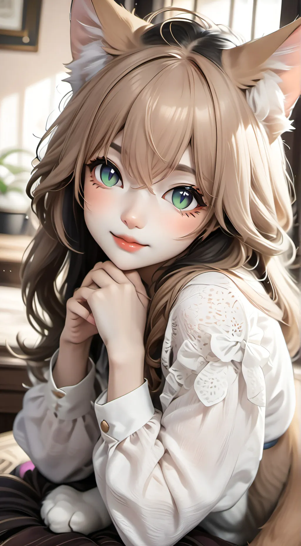 ai character: Desert Moon Pookis background