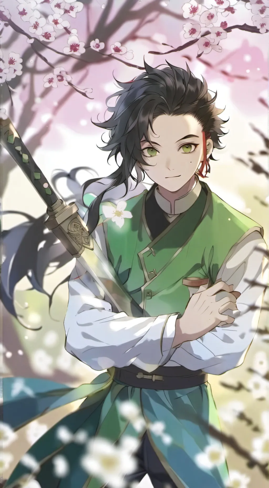ai character: KNY background