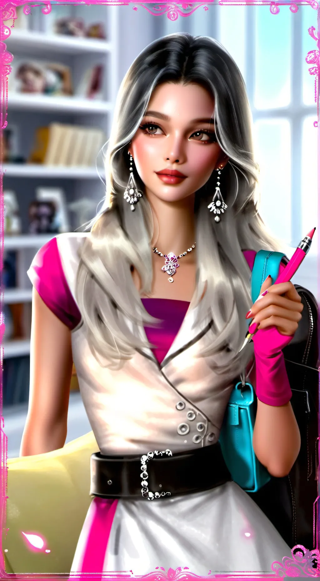 ai character: anastasia steele background