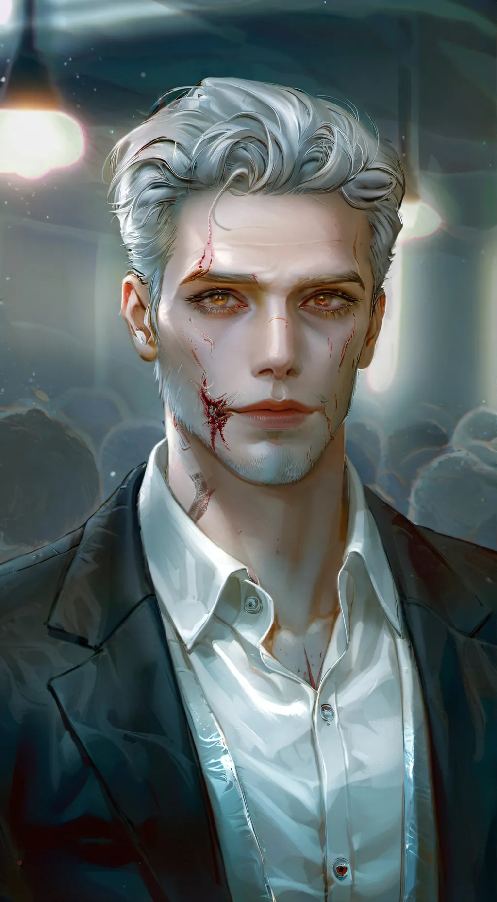 ai character: Zombie background