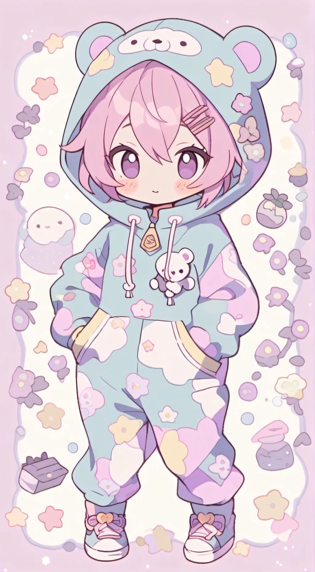 ai character: tibby background