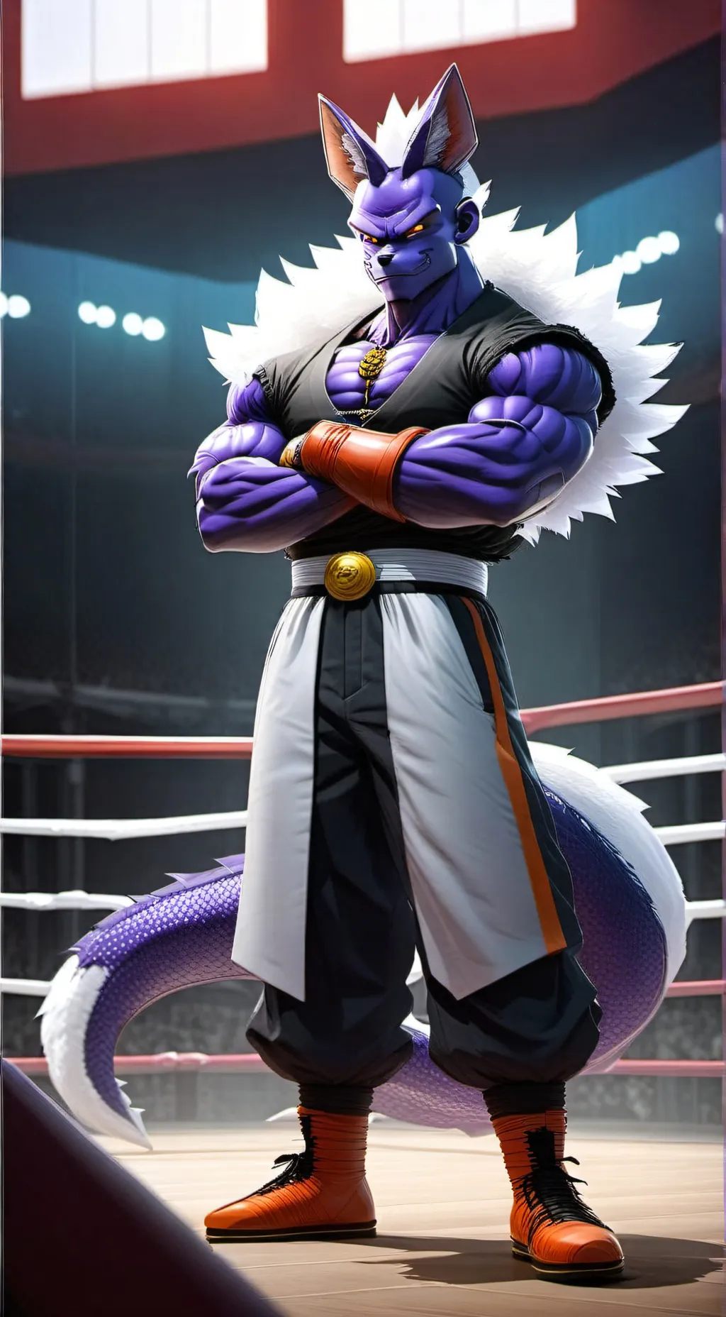 ai character: Gekido (The Furiou background